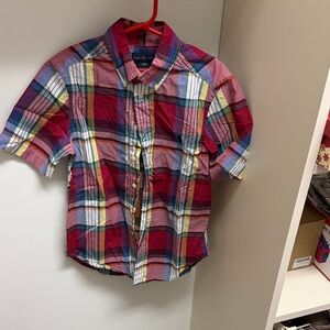 Ralph Lauren Multicolor Plaid Kids Button Down Shirt